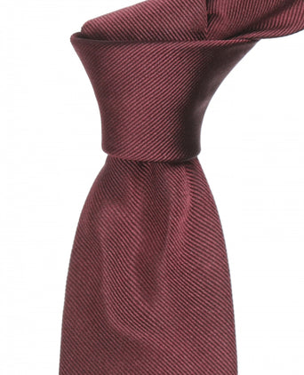 Uni Silk Tie | Bordeaux Red