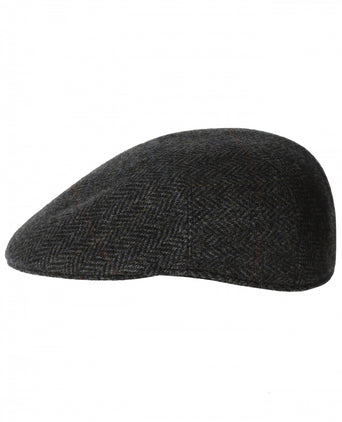 Cap Harris Tweed pet | Grijs