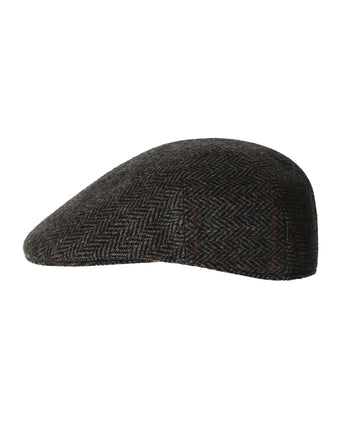 Cap Harris Tweed pet | Grijs