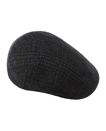Cap Harris Tweed cap | Blue
