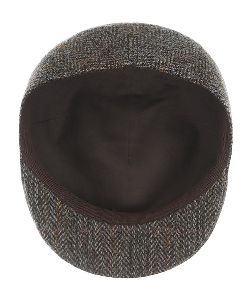 Cap Harris Tweed cap | Brown
