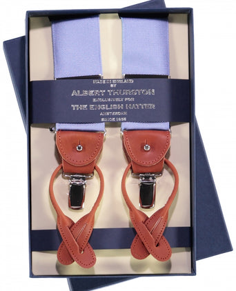 2-in-1 Braces with Clips and Straps | Blue