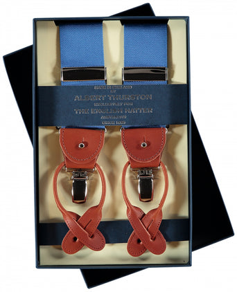 2-in-1 Braces with Clips and Straps | Blue
