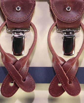 2-in-1 Braces with Clips and Straps | Blue