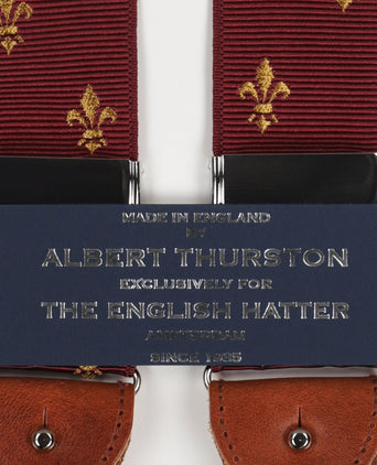 2-in-1 Braces with Clips and Straps | Red