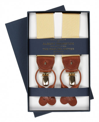 2-in-1 Braces with Clips and Straps | Yellow