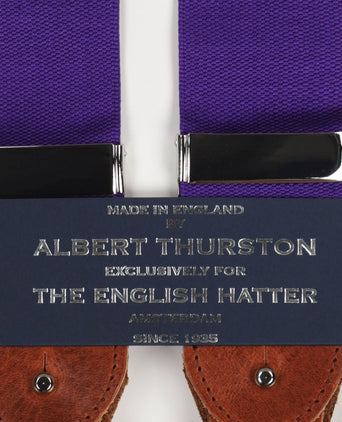 2-in-1 Braces with Clips and Straps | Purple