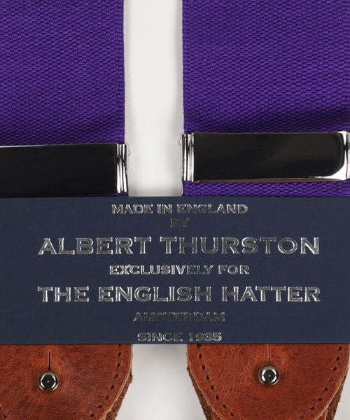 2-in-1 Braces with Clips and Straps | Purple