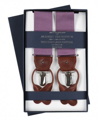 2-in-1 Braces with Clips and Straps | Purple