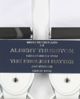 2-in-1 Braces with Clips and Straps | White