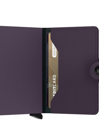 Secrid Miniwallet | Matte Dark Purple