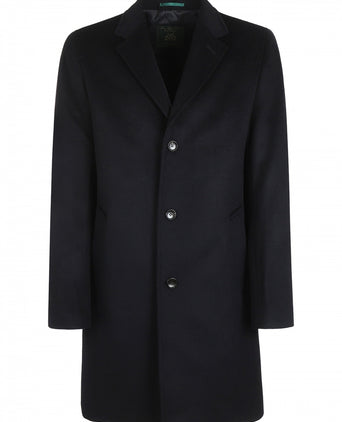 Lange jas howard | Navy Blauw