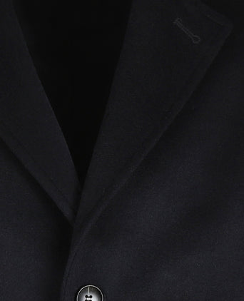 Lange jas howard | Navy Blauw