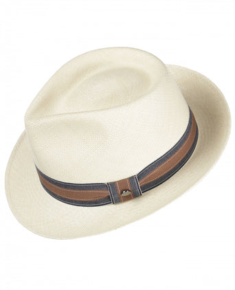 Trilby Panama Hat | Brown