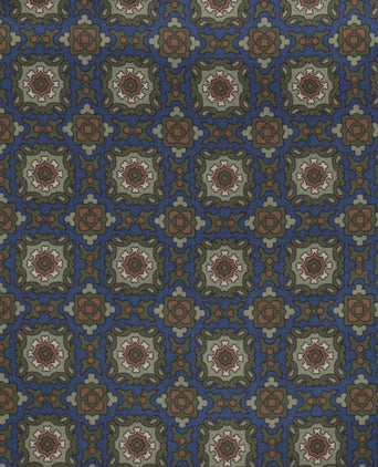 Scarf Silk and Wool | Blue