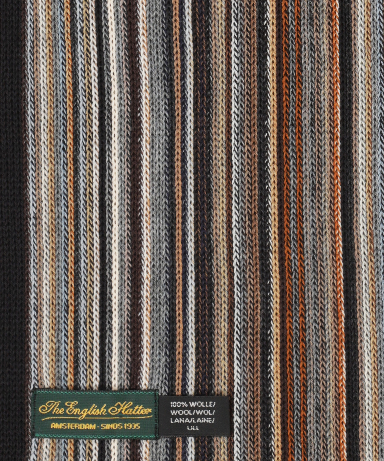 Wollstrickschal 180x26 | Grau