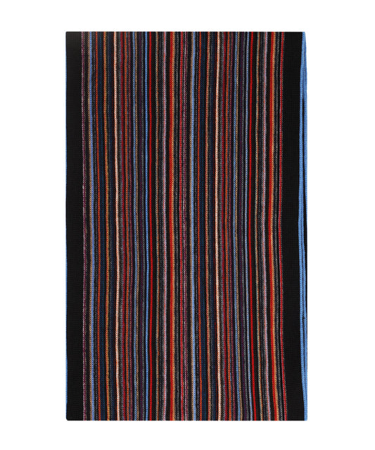 Wollstrickschal 180x26 | Blau