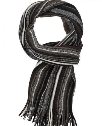 Sjaal wol gebreid 180x26 | Design