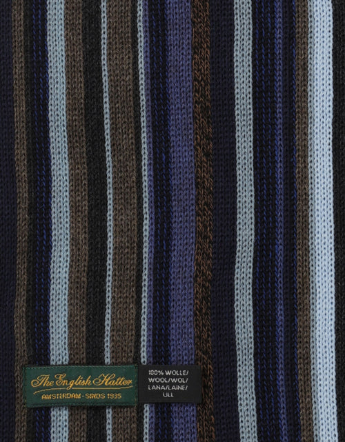 Scarf wool knitted 180x26 | Design