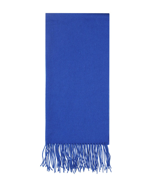 Lammwollschal 190x48 | Blau