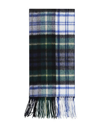 Scarf lambswool 190x48 | Green