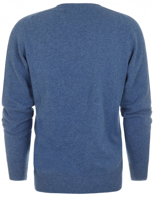 William Lockie Round Neck Lambswool Pullover | Jeans