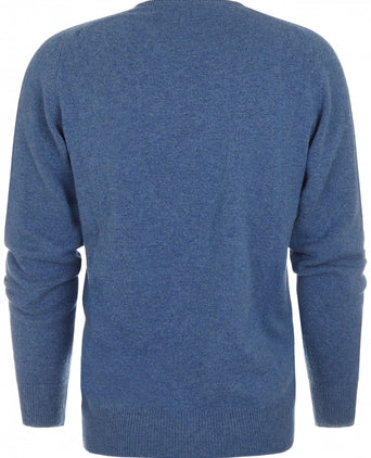 William Lockie Ronde Hals Lamswol Pullover | Jeans