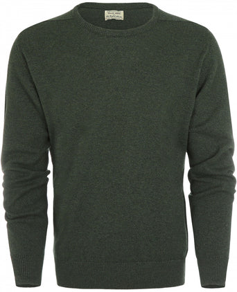 William Lockie Ronde Hals Lamswol Pullover | Rosemary