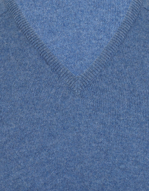 William Lockie V-neck Lambswool Pullover | Jeans