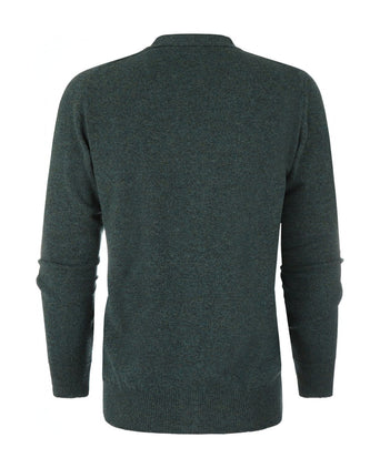 Knoop Vest Lamswol | Moorland