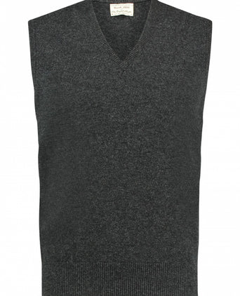 William Lockie Slipover Lamswol | Charcoal