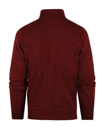 William Lockie Turtleneck Lambswool | Red Velvet