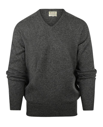 Pullover Lamswol dutch fit v-hals | Cliff