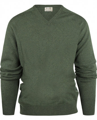 Pullover Lamswol dutch fit v-hals | Rosemary