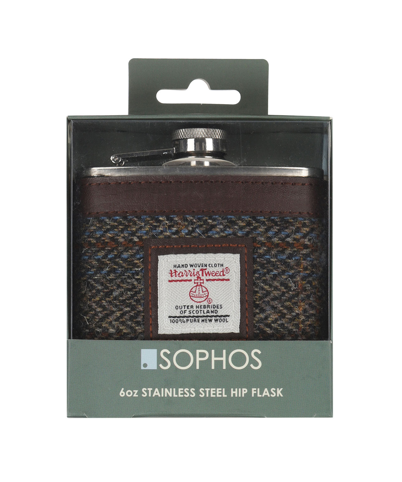Hip Flask Harris Tweed | Tweed