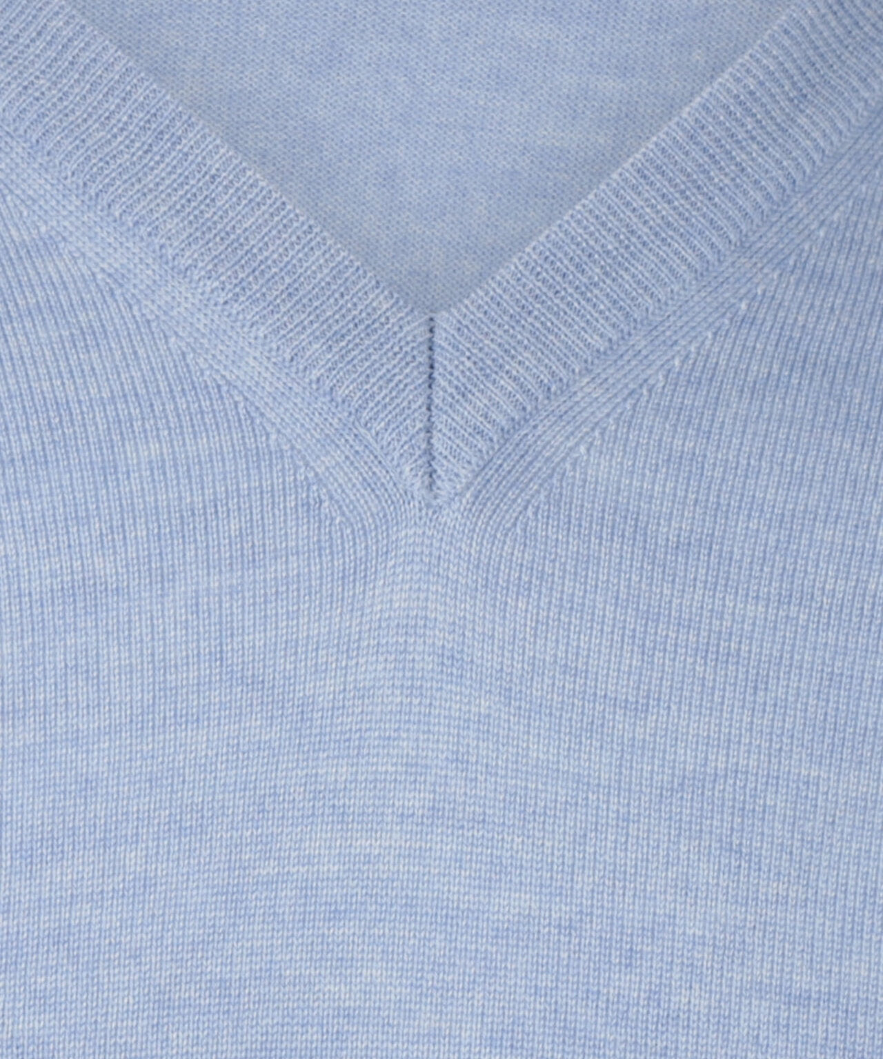 Merino V-Hals Pullover | Licht Blauw