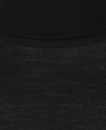 Turtleneck Merino wool | Black
