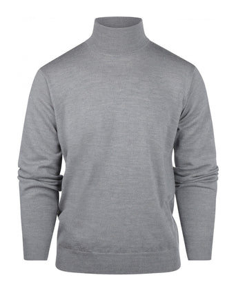 Turtleneck Merino wool | Mid Grey