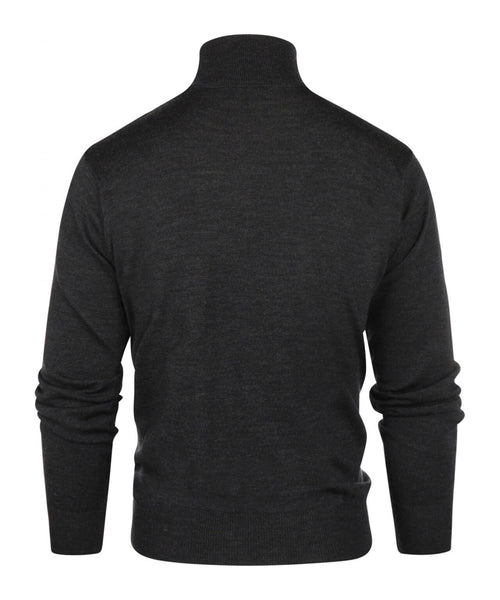 Turtleneck Merino wool | Charcoal