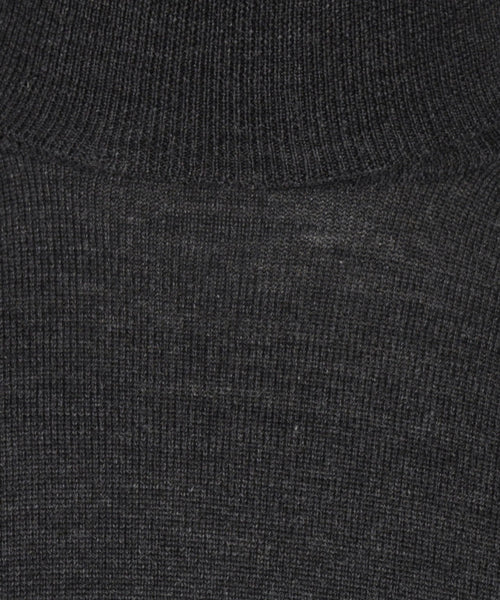 Turtleneck Merino wool | Charcoal
