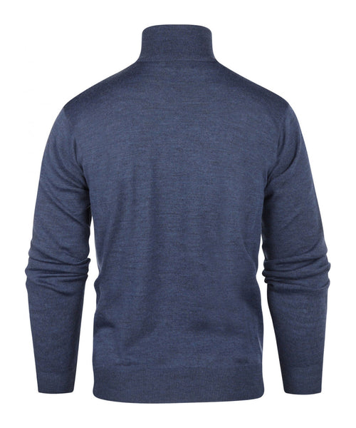Turtleneck Merino wool | Light Indigo
