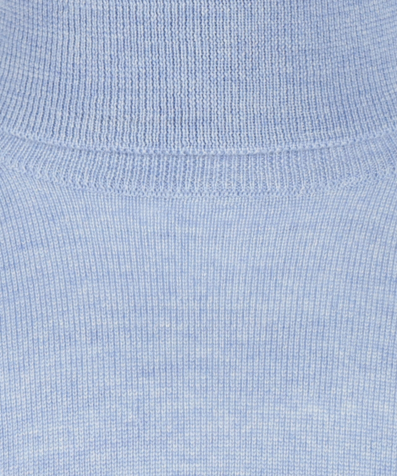 Merino Roll Neck Pullover | Licht Blauw