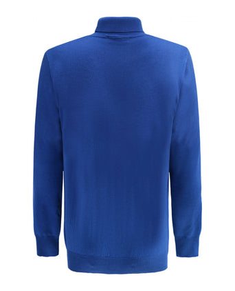 Turtleneck Merino wool | Cobalt