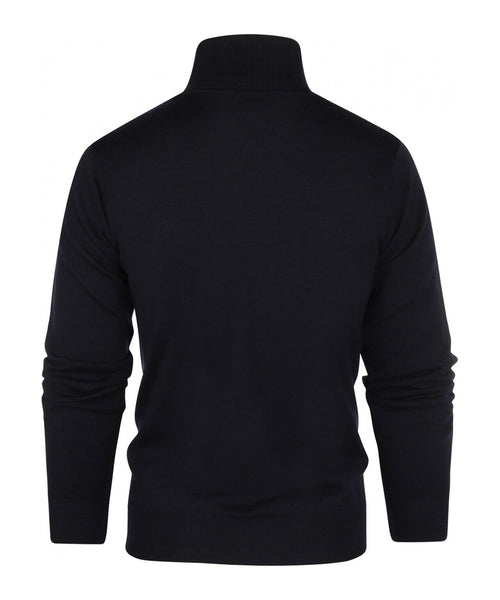 Turtleneck Merino wool | Navy