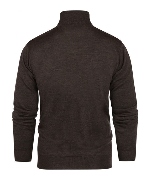 Turtleneck Merino wool | Dark Brown