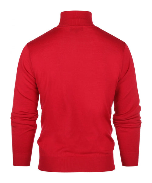Turtleneck Merino wool | Red