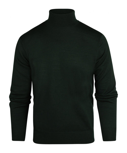 Turtleneck Merino wool | Green