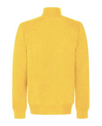 Turtleneck Merino wool | Yellow