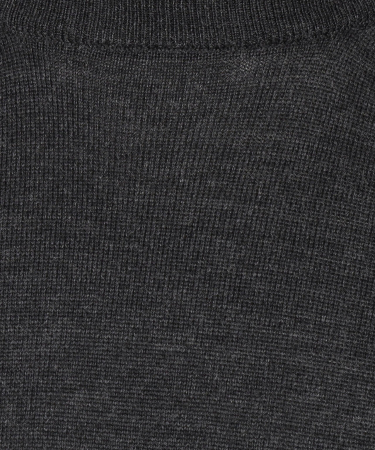 Merino Ronde Hals Pullover | Charcoal