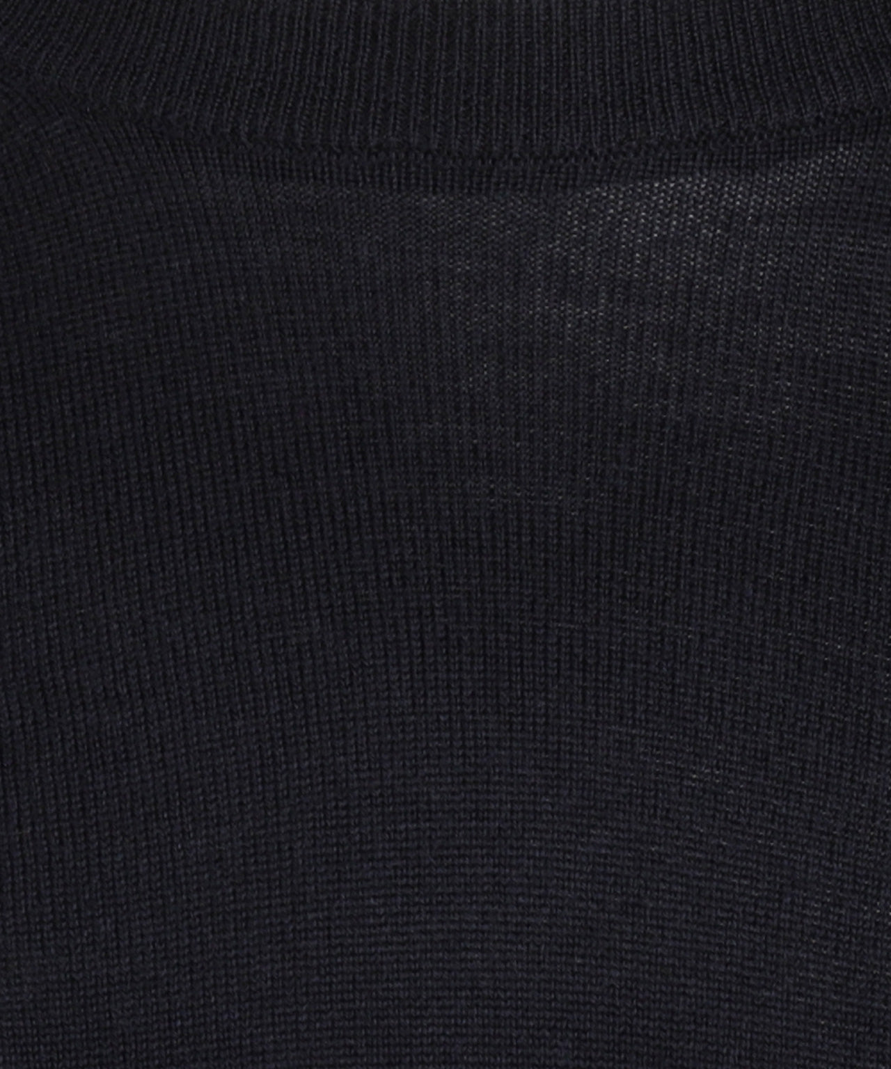 Merinowollpullover mit Rundhalsausschnitt | Marineblau